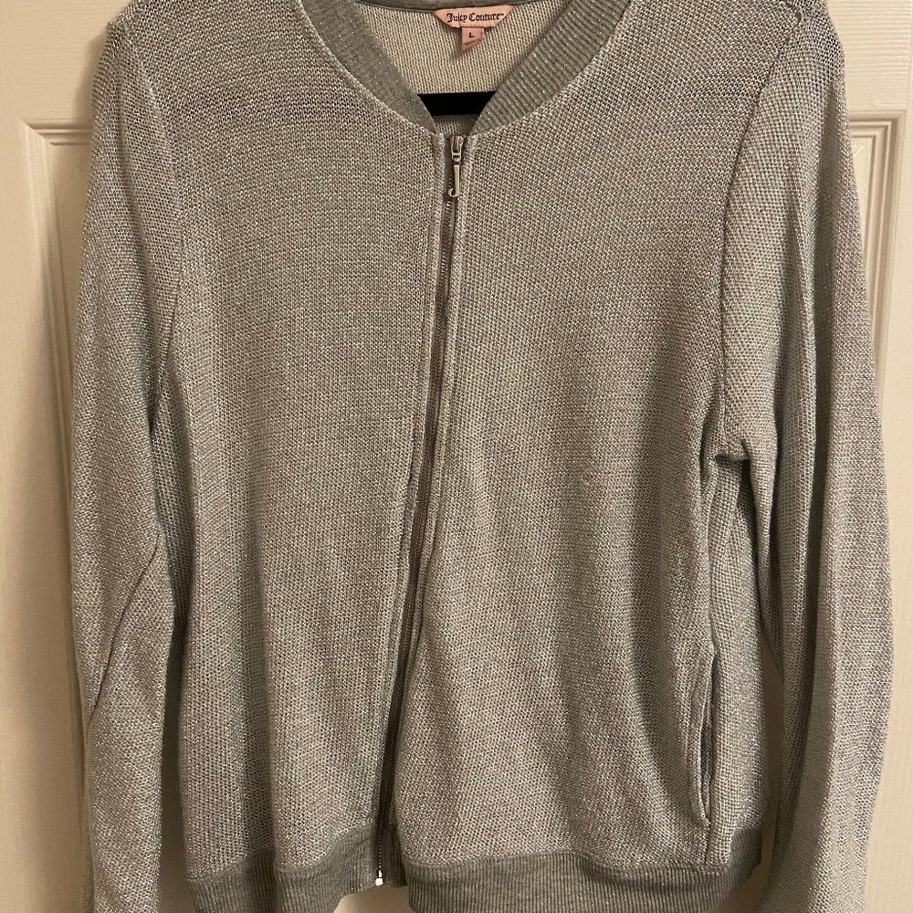 Juicy Couture Zip Up Cardigan